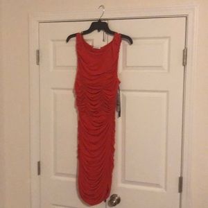 Beautiful Calvin Klein Orange Dress